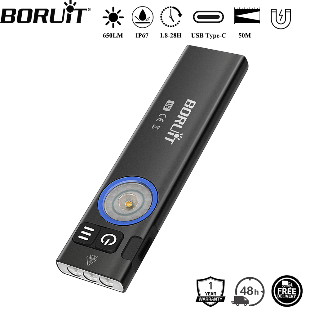 BORUiT U8 650LM EDC LED-Tasche – Fishing Light Bewertung und Preis