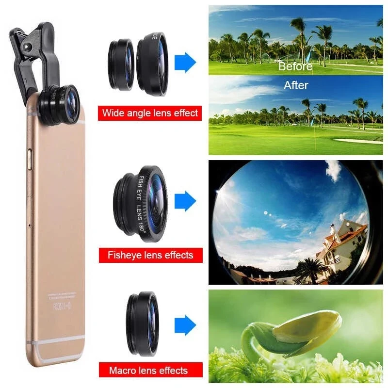 3-in-1 Fisheye-Handyobjektiv 0 – Fishing Camera Bewertung und Preis